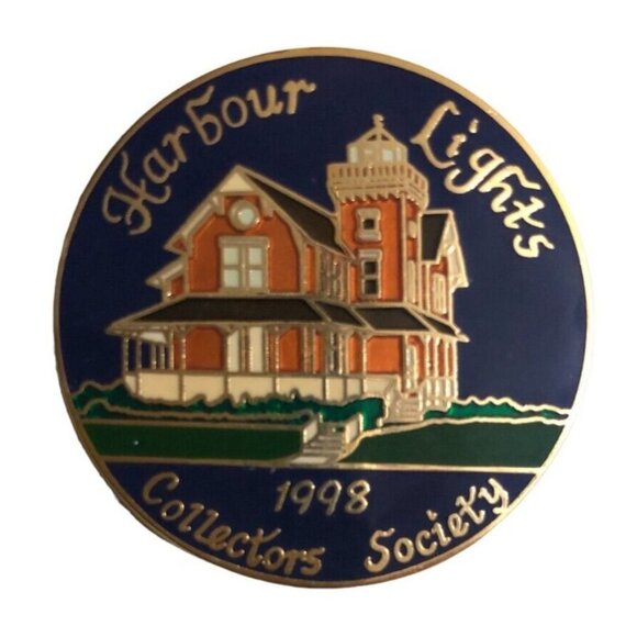 Harbour Lights Collector's Society Pins Lot of 7 Collectible Excellent 1995-2000 - Picture 5 of 12